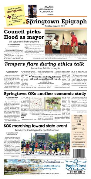 The Springtown Epigraph