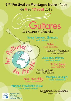 Festival Guitares à Travers Chants - 9ème édition