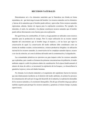 Recursos Naturales (2)
