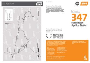 Service 347 (Rankinston, Ayr Bus Station)