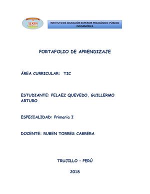 PORTAFOLIO TIC