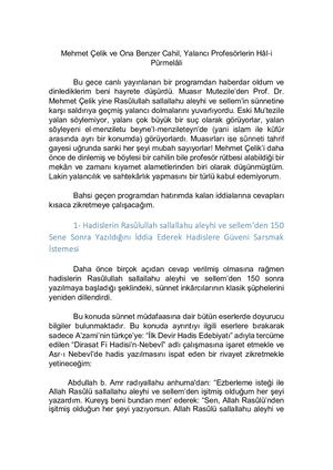 Mehmet Çelik Ve Ona Benzer Cahil