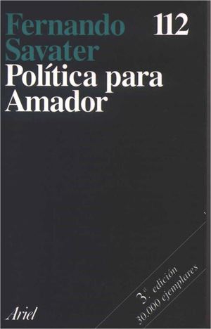 POLITICA PARA AMADOR - FERNANDO SAVATER