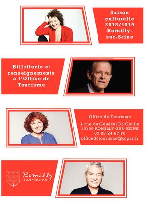 Saison Culturelle 2018 - 2019 Romilly Sur Seine
