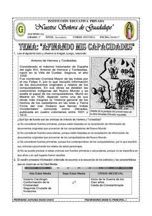 AFINANDO CAPACIDADES 2 HIST