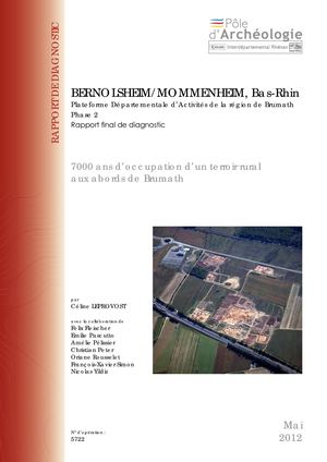 BERNOLSHEIM, MOMMENHEIM, Plateforme départementale d'activités de la région de Brumath, phase 2 (d)