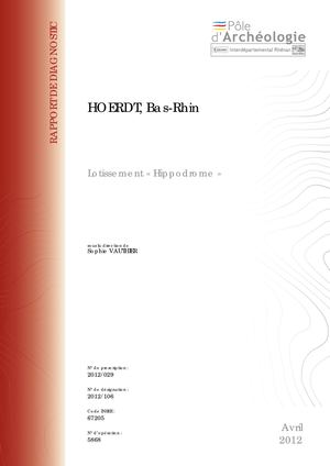 HOERDT, Lotissement Hippodrome (d)