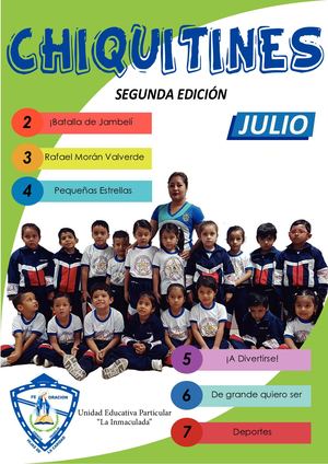 Revista Chiquitines 2da Edición
