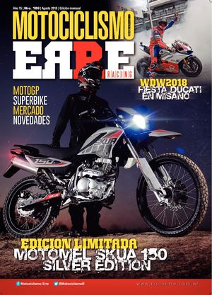 Revista Motociclismo ERRE, edición Nro. 186, agosto 2018