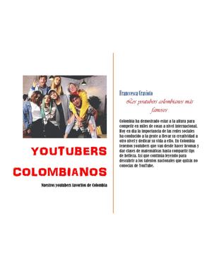 Youtubers Colombianos
