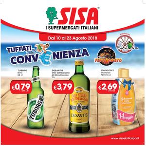 Volantino Sisa Marsala dal 10 al 23 Agosto