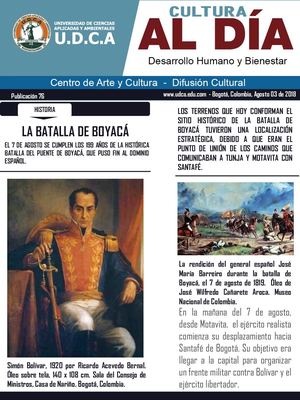 U.D.C.A - CULTURA AL DÍA NO. 76