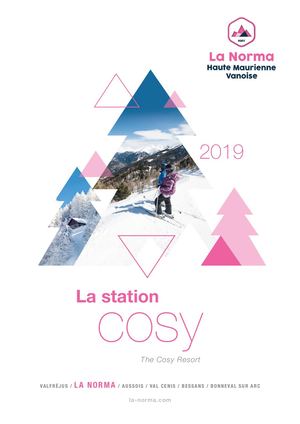 Brochure La Norma Haute Maurienne Vanoise - Hiver 2019