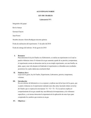 Informe De Laboratorio Lengua Castellana