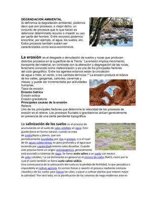 La Erosion