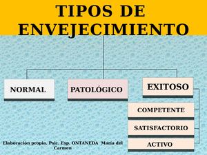 Tipos De Envejecimiento
