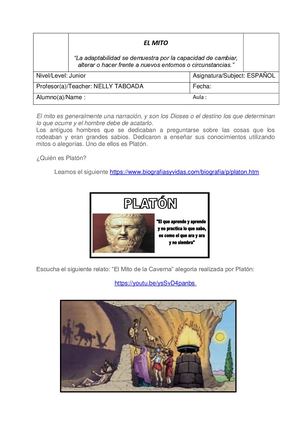 Mito De La Caverna Platón