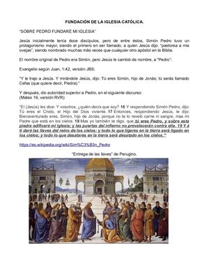 El apóstol Pedro y Roma