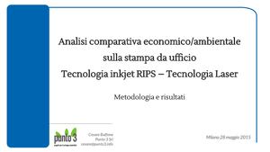 Progetto Cam Gpp Stampa In Ufficio Presentazione Progetto