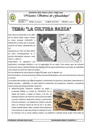 CULTURA NAZCA