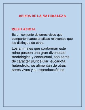 Reinos De La Naturaleza2