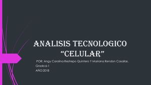 Analisis Tecnologico