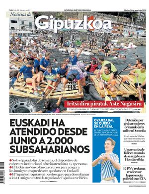 Noticias de Gipuzkoa 20180814