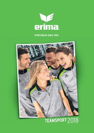 Catalogue Erima 2018