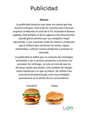 la publicidad