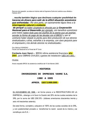HISTORIA DE IMPRESOS VANNI S.A. 1980 -2005