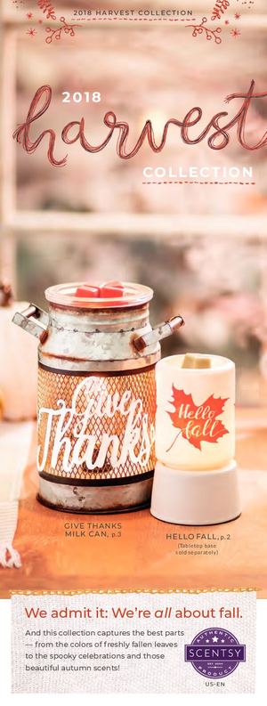 Scentsy 2018 Harvest Brochure