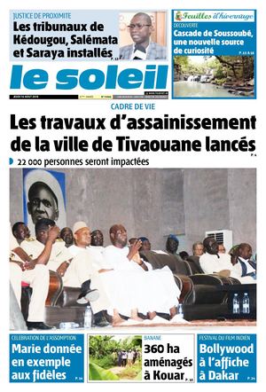 Edition Du 16 Aout 2018