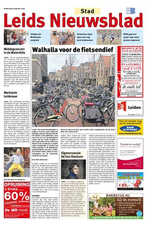 Leids Nieuwblad Stad 16 08 2018