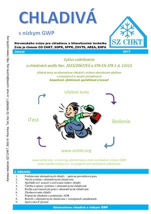 Chladiva s nizkym GWP Januar 2017