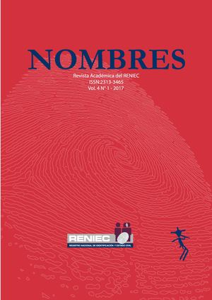 REVISTA ACADÉMICA NOMBRES IV