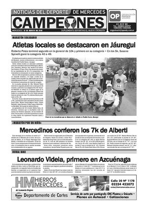 Campeones 13 08 2018