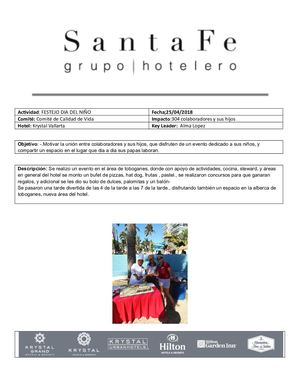 Formato De Programa 25 De Abril Festejo Dia Del Niño 2018