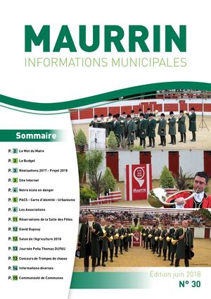 [Bulletin Juin 2018] Maurrin