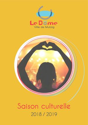 Programme du Dôme de Mutzig 2018/2019