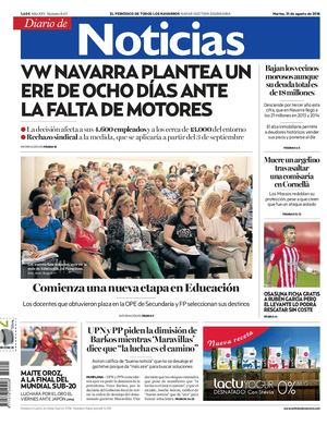 Diario de Noticias 20180821