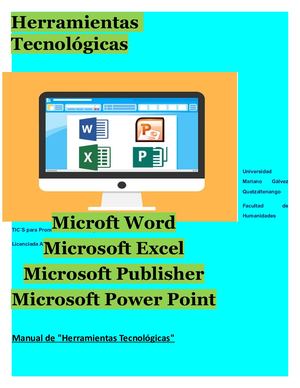 Herramientas Tecnologicas
