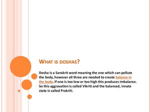 What are Ayurveda body types?