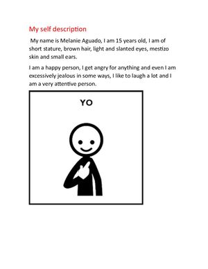 My Self Description