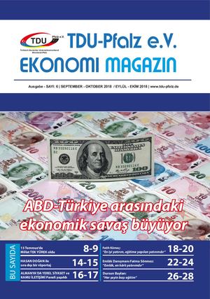 Ekonomi Magazin Eylül Ekim 2018 Sayi 6