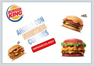 Catalogo Burger King