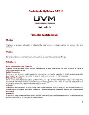 Syllabus Cocina Mexicana II, 18-3, Miércoles