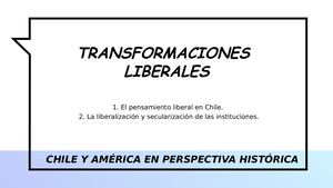 Transformaciones Liberales