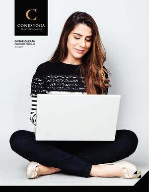 Program Profile Booklet 2018