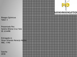 Contaminantes Químicos