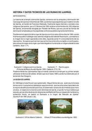 Históricas Ruinas Del Templo De Ujarrás Para Combinar Output